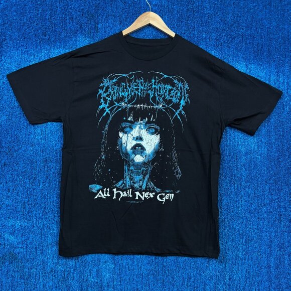 Bring Me the Horizon All Hail Nex Gen AMen Lyrics Band Tee L - Picture 1 of 4